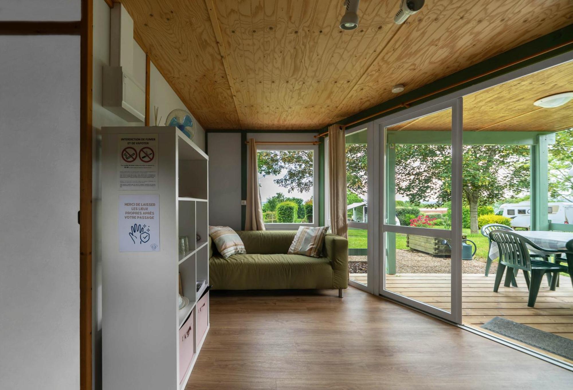 Camping Le Mont Libre - Cottage & Espace Nature - Gannat Bagian luar foto